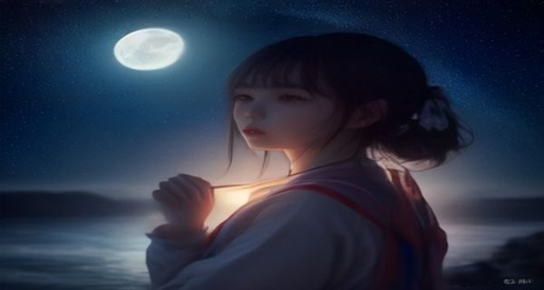 用户在深夜使用笔记本电脑浏览资源导航站，屏幕发出翠绿色光芒，桌面整洁专注感强，与福利吧导航使用场景高度契合
